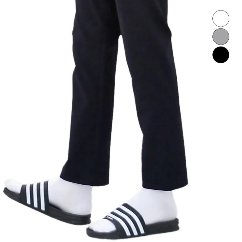 The standard for school uniforms, men s basic socks (3 colors) white