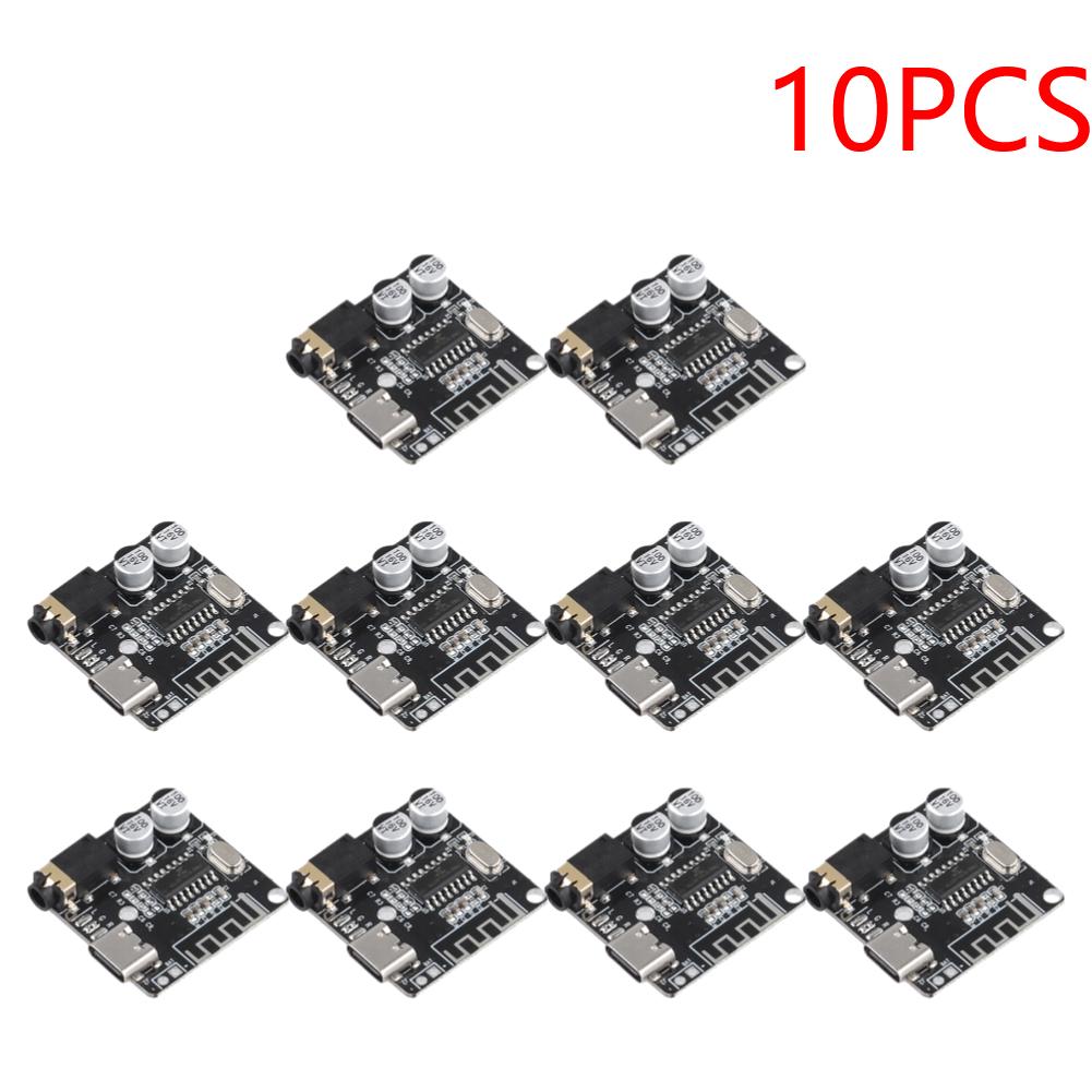 Audio Receiver Board Bluetooth-Compatible5.0 Type-C Wireless Stereo Music Module 3.7-5V MP3 Decoding Player Board for DIY