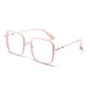 Large Square Frame Woman Glasses Ins Girl Fashion Transparent Reading Glass High-definition Anti-blue Light Computer Eyeglass