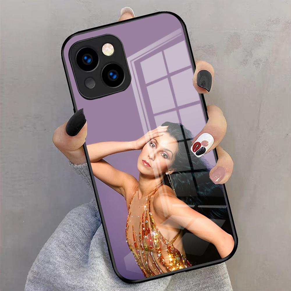 Is S-singer C-Chers Phone Case For IPhone 17 Pro Max 16 15 14 Pro Max 13 11 X Xs Xr 8 7Plus Glass Cover