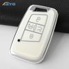 Car Key Case Cover Shell Fob For Vw Volkswagen Magotan Passat B8 Golf Seat Skoda Superb A7 Kodiaq Key Chain Accessories