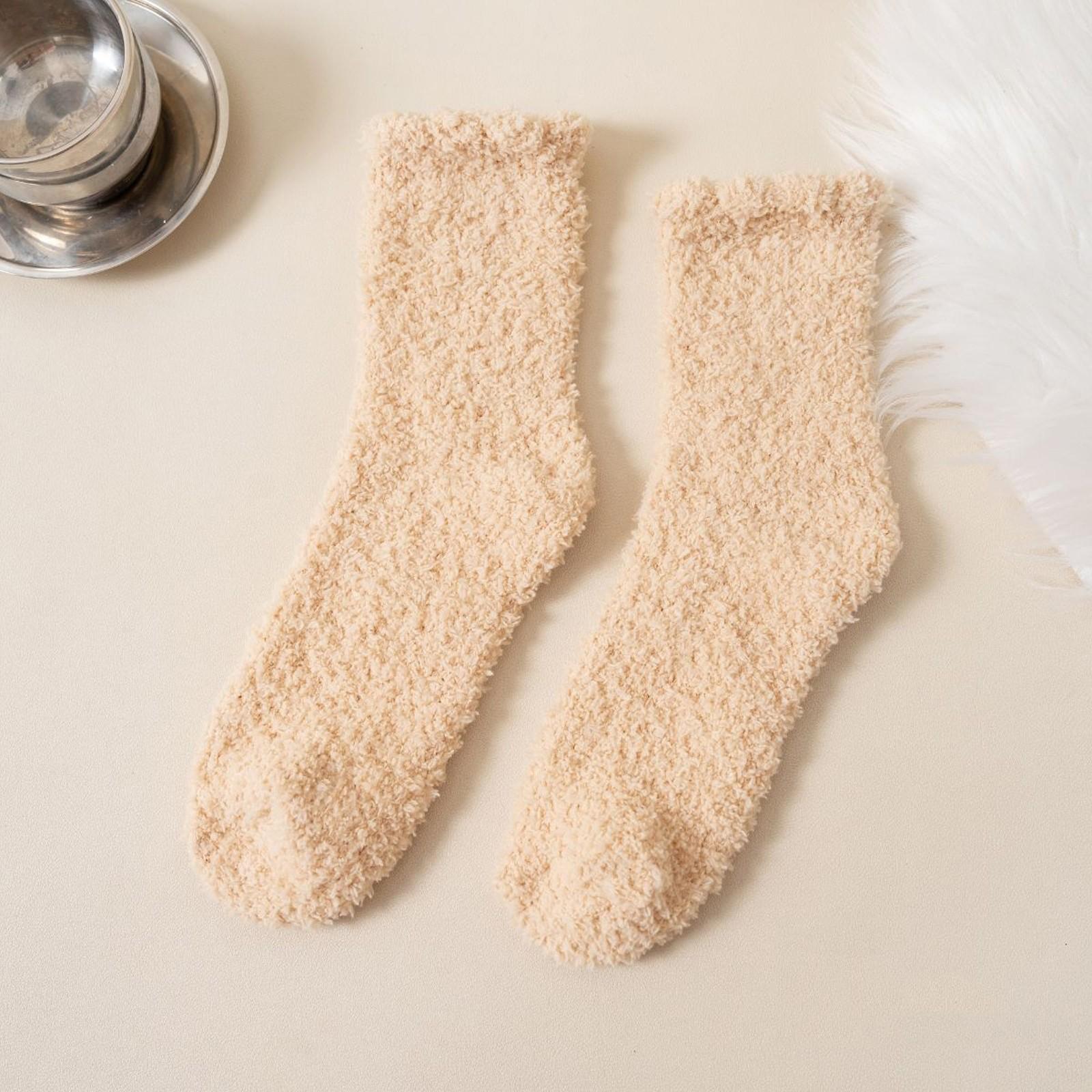 Женские носки без волос кораллового бархата — фото 5