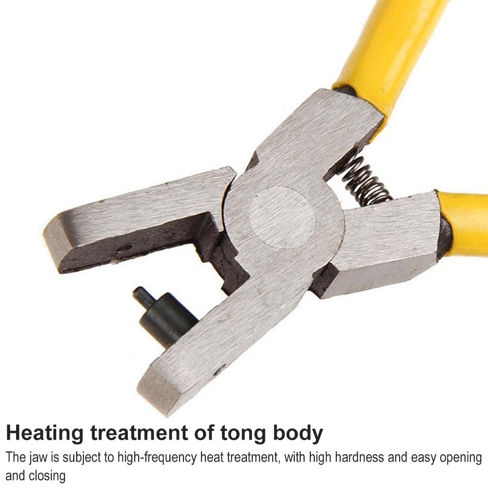 Leder Gürtel Locher Zange Öse Puncher Drehen Nähmaschine Tasche Setter Werkzeug Armband Armband Haushalt lederhandwerk