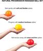1Pcs Botqtow Spiky Massage Ball Hard Lacrosse Ball For Myofascial Release Physical Therapy Massage