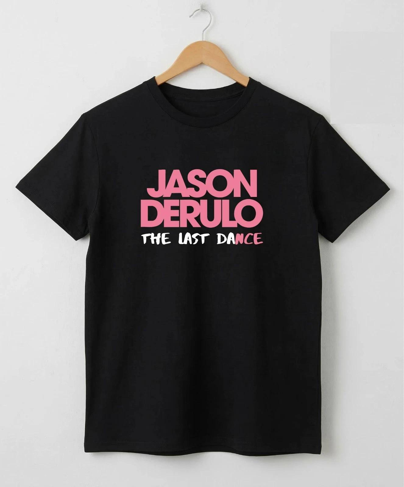 Jason Derulo T-Shirt The Last Dance World Tour 2026 Merch Black Tee Unisex XXXL