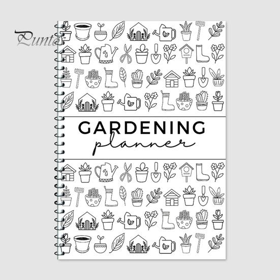 1 stk/2 stk Hageplanlegger Notatbok Innendørs Plantepleie Journal Loggbok Plantevanningsskjema for å Holde Oversikt over Dine Stueplantedetaljer