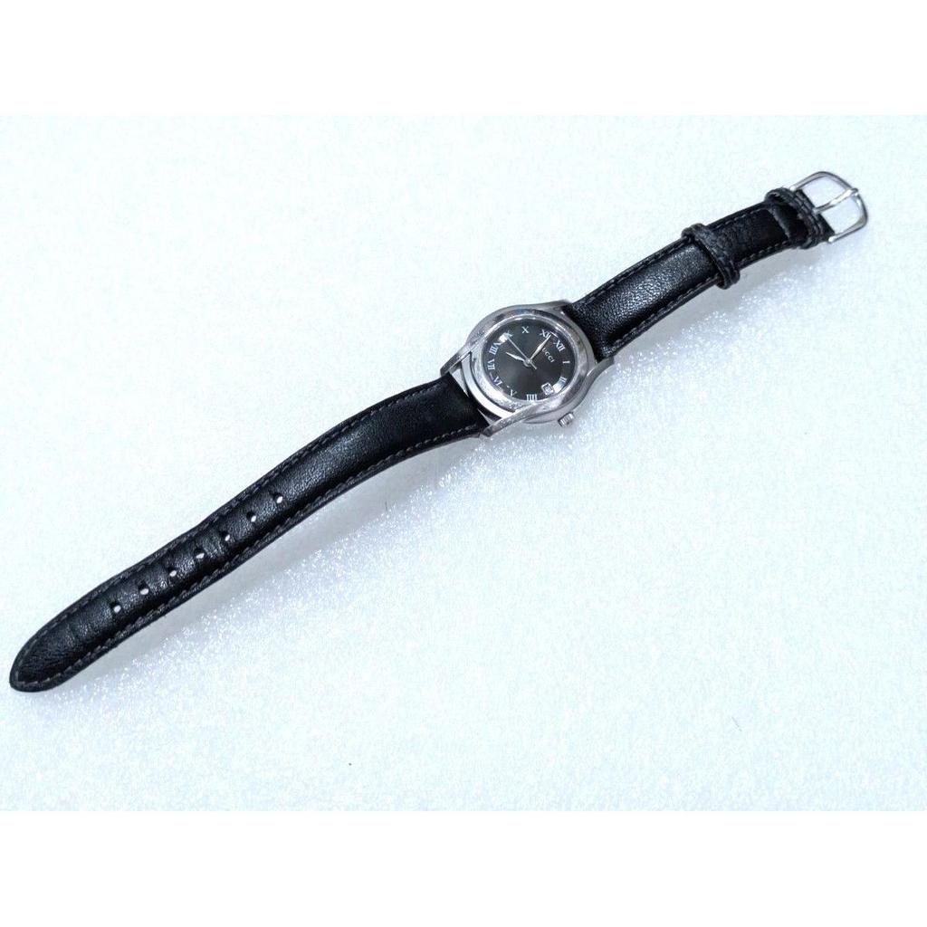 Used GUCCI Gucci 5500L watch date quartz black working item