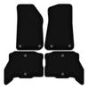 BASIC schwarze Velours-Fußmatten für: Jeep Wrangler JL 4XE 5 Türen (2021-2023)
