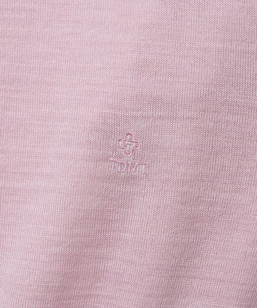 Tudument Sheer Off Shoulder Pullover_Light Pink