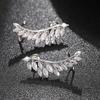 Xiaomi Huitan Fresh Style Women Stud Earrings Inlaid Shining Cubic Zirconia Elegant Wedding Party Lady Fashion Accessories Jewelry