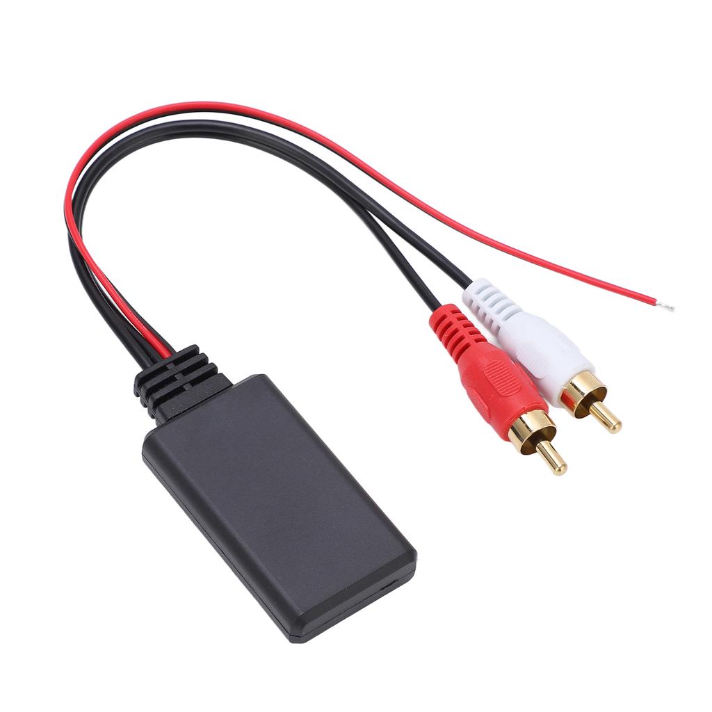 Car Radio 2 RCA Bluetooth 5.0 Adapter Wireless AUX Audio Cable Replacement for Kenwood for Clarion