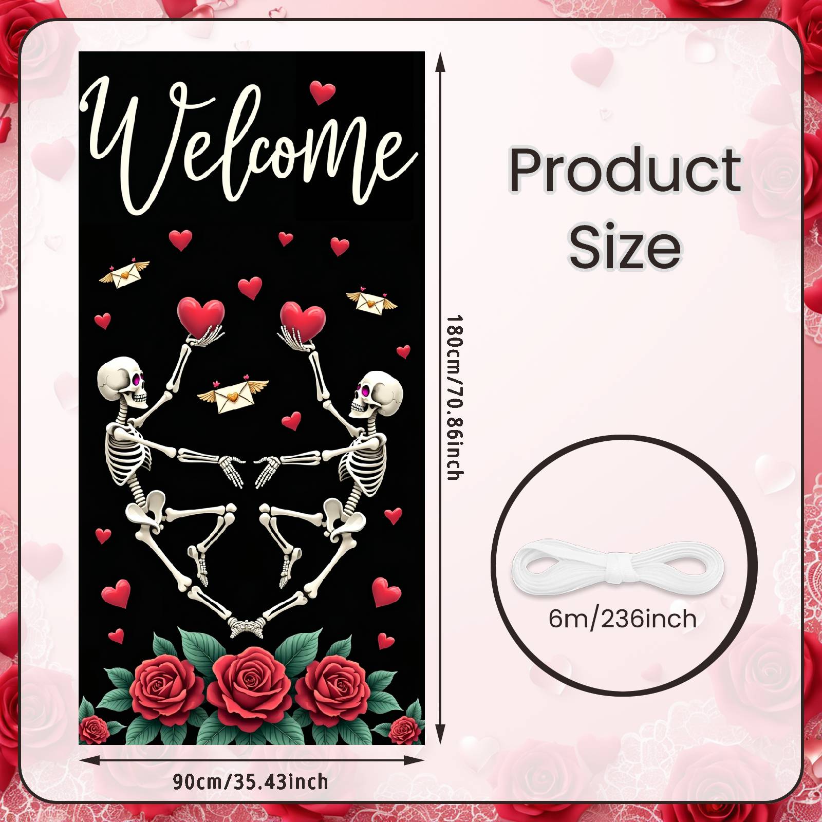 

Love Backdrop Pink Theme Wedding Display Welcome Display Rose Decoration Welcome Decor For Photo Background Welcome Party