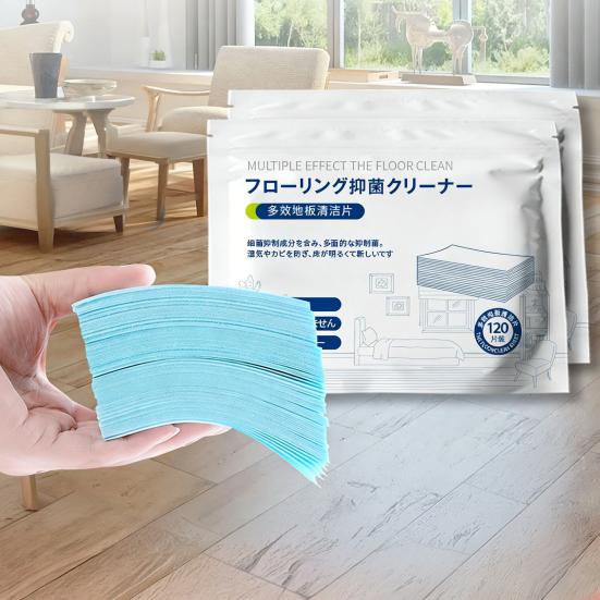 120PCS Cleaning Tablets, Fast-Dissolving Eco-Friendly Floor Cleaner for Multi-Surface Use, Hardwood Tile Laminate Vinyl Safe Pet Home Care Fresh Scent
