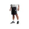 Adidas Essential 3-Stripes Single Jersey Shorts Comfortable Breathable Mid-Rise Drawstring Solid Color Casual Shorts Men Shorts Black JE6405