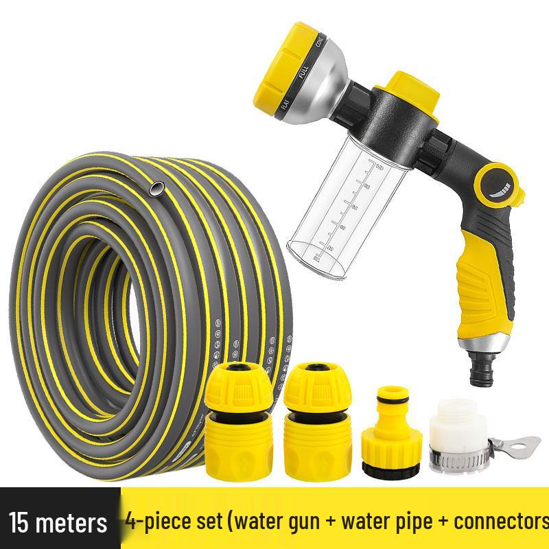 Multi-functional Foam Hose: Garden Watering, Vegetable Sprinkler, Fertilizing, Car Wash Tool