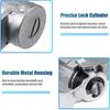 LH & RH Front Door Lock Cylinder Kit For Chevrolet Colorado GMC Canyon 2006-2012