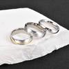 Vnox 2026 New Rings for Men Boys, Classic Stainless Steel Wedding Band, Anniversary Birthday Party Ring Couple Jewelry Gift