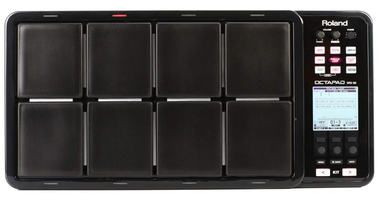 

Roland Electronic Percussion OCTAPAD SPD-30-BK Black