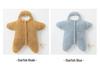 Thick Fleece Starfish Swaddle for Newborns - Anti-Startle Outdoor Sleeping Bag