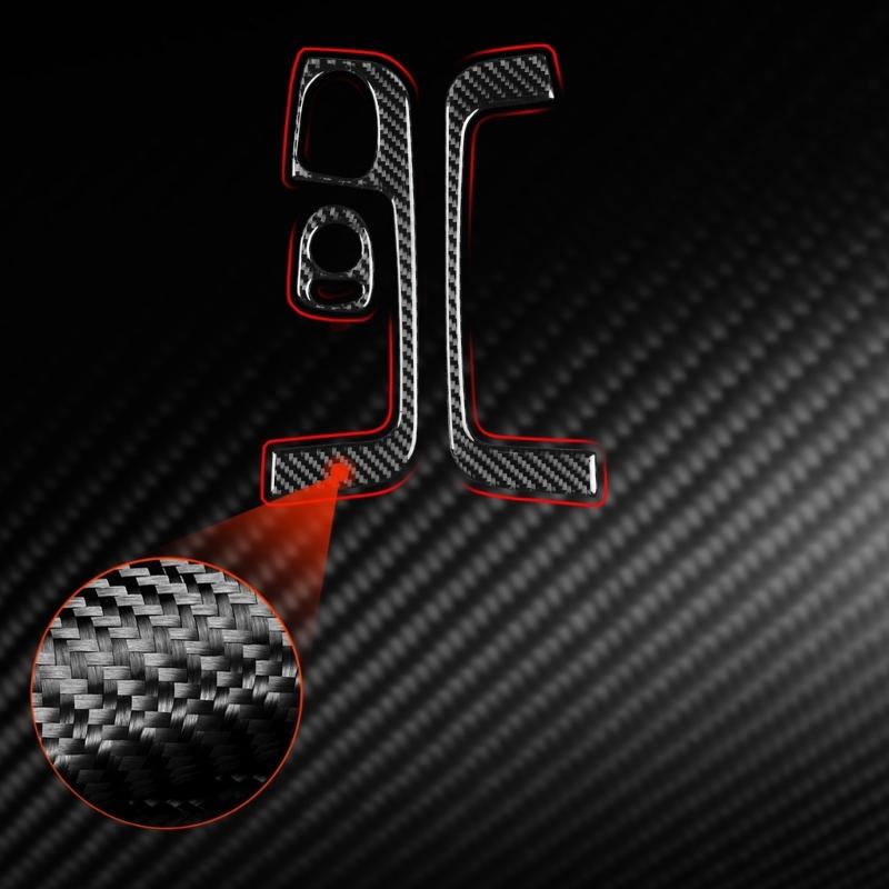 Car Door Panel Armrest Sticker Decal Carbon Fiber Interior Trim Cover for Door Panel