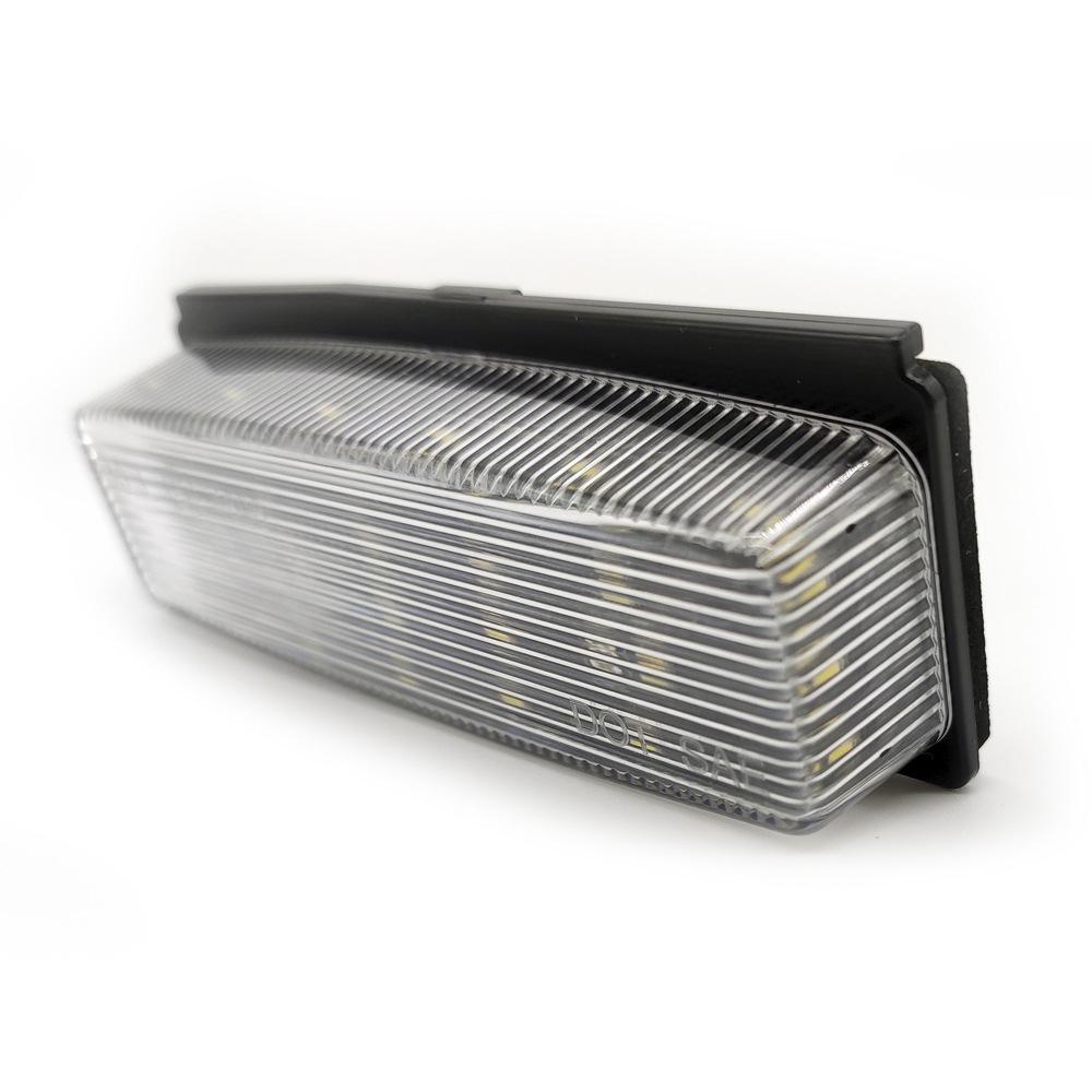 Pair of 18-LED Black License Plate Lights for Mazda Miata MX5 06-15 & Fiat 124