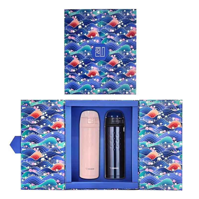 Zojirushi SM-DCE50 Stainless Steel Vacuum Insulated Mug Gift Set