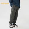 Balabala Boys' Autumn Winter Moisture-Wicking Cotton Long Pants