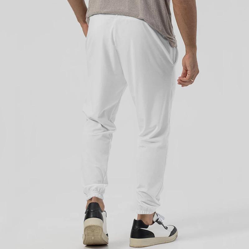 Neuer Stil Sporthose Herren Frühling und Herbst Einfarbig Freizeithose Jogginghose