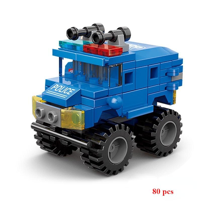 

Трансформируемая игрушка для детей, мальчиков, сборка, микрочастицы, строительные блоки, развивающая игрушка, подарочная коробка