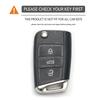 Key Case Cover For Vw Golf 7 Gti Polo T-Cross T-Roc Touran Tiguan Skoda Octavia Rapid Kodiaq Fabia Seat Ibiza Leon Ateca Arona