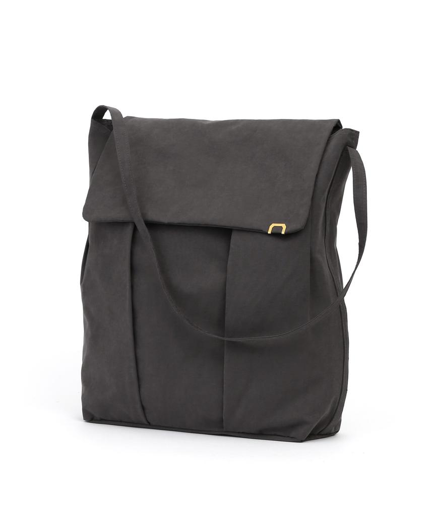 Undercontrol Studio Casual Shoulder Bag Ladder Bag / Wrinkle / Npc / Dawn Charcoal