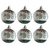 6Pcs/box Christmas Ball Acrylic Hanging Decor Home Garden