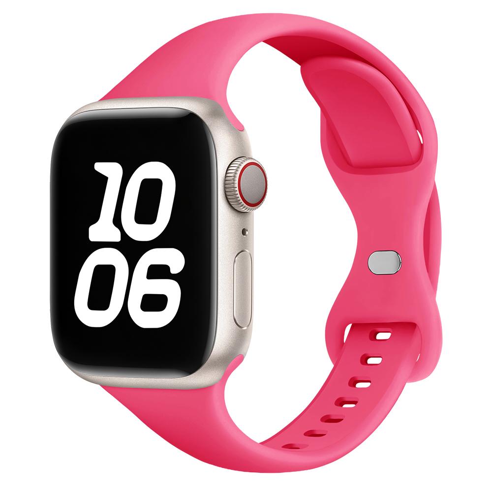 Slim Silicone band For apple watch 11 10 46mm Ultra 3-2 49mm series 9-8-7 41mm 45mm 44mm sport bracelet iwatch 4 6 5 SE 3 Strap