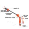 Pressure Washer Extension Pole Wirth EVA Handle Nozzle Car Wash Foam Sprayer Multifunctional High Pressure Water for Car
