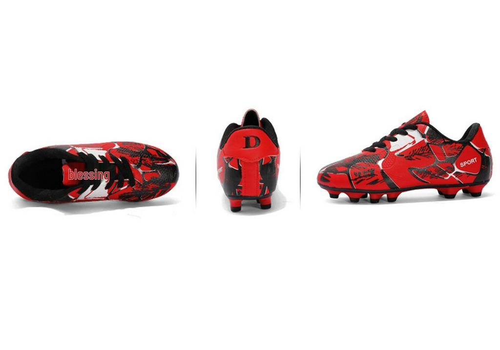 Kids' Low-Top Soccer Cleats for Spring & Fall – Long & Short Studs, Youth Training & Competition