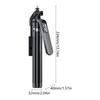 Aluminum Phone Tripod with Bluetooth-compatible Control Extendable 1.8m Height for Content Creators