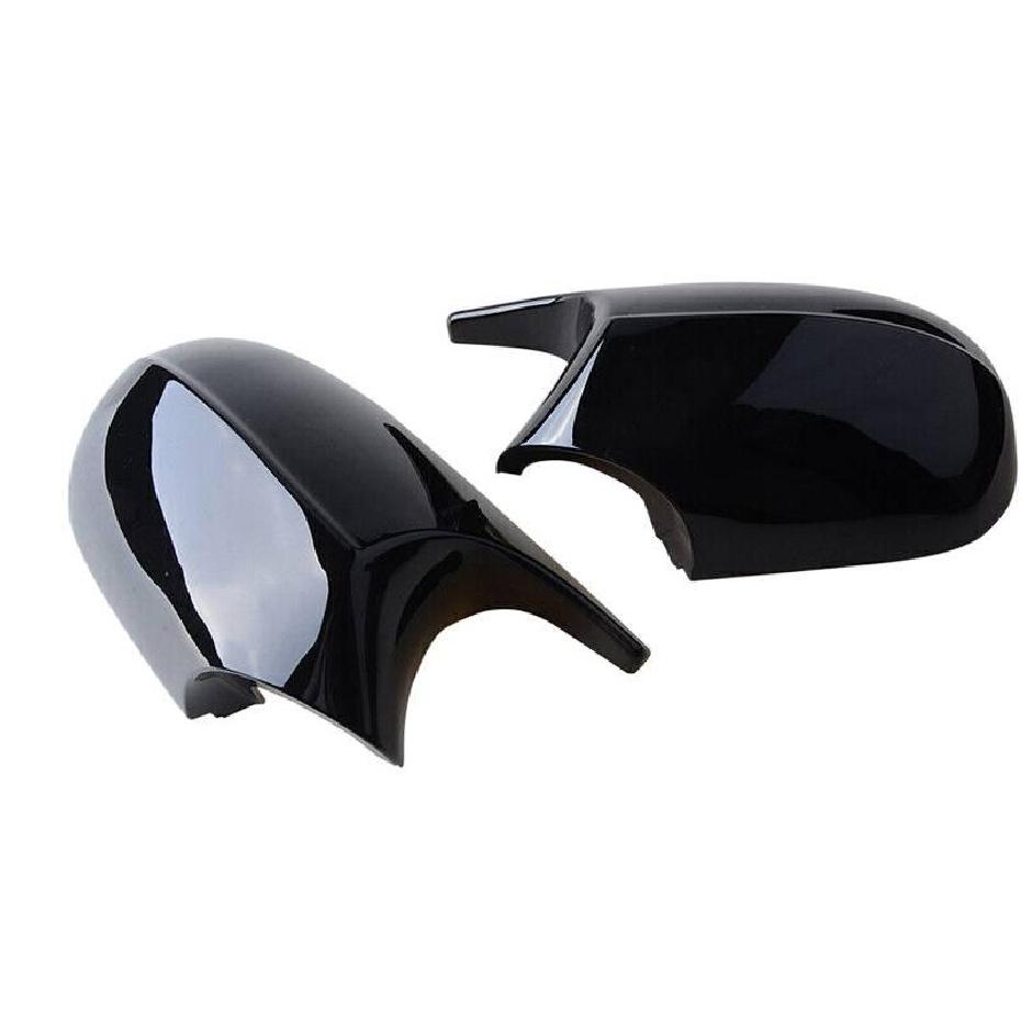 Rear View Mirror Cap Cover Replacement Left Right Gloss Black For BMW E87 E81 E82 E88 E90 E91 E92 E93 51167205291 51167205292