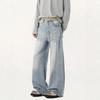 JYL Men's Denim Shorts Star Print Summer Thin  New Casual Fifth Pants Denim