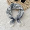 Japanese Retro Paisley Small Square Scarf For Women Multi Functional Neck Scarf For Hair Bag Decoration