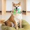 Dog Chew Toy Textured Ring Rope Knot Dog Toy Puppy Teething Toy Chew Rope for Teeth Cleaning Interactive Tug Fetch Game Small Medium Dogs