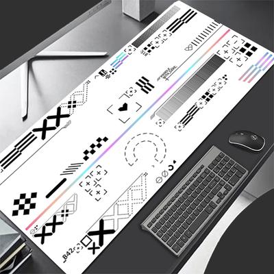 Mouse Pad Gaming Accessories Keyboard NonSlip Rubber Computer Carpet Xxl Desk Mat PC Gamer MousePad For CSGO Printing Collection