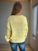 Autumn New Casual Loose Top Pink Outer V-neck Long Sleeved Women's Knitted Sweater Cardigan 3606