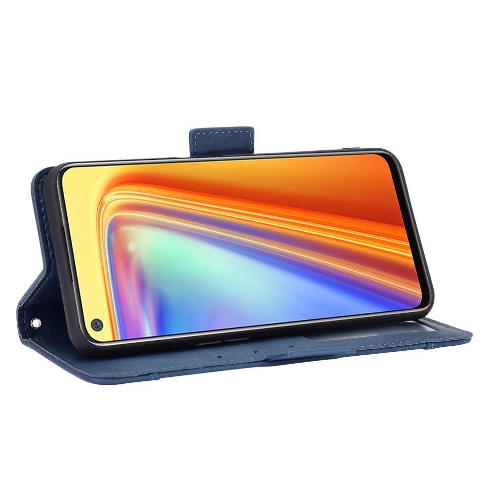 Realme 7 Flip Case, Card Slot, Blue