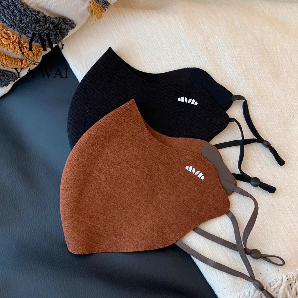 3D Seamless Women's Warm Mask - Thick, Windproof, Coldproof for Autumn and Winter