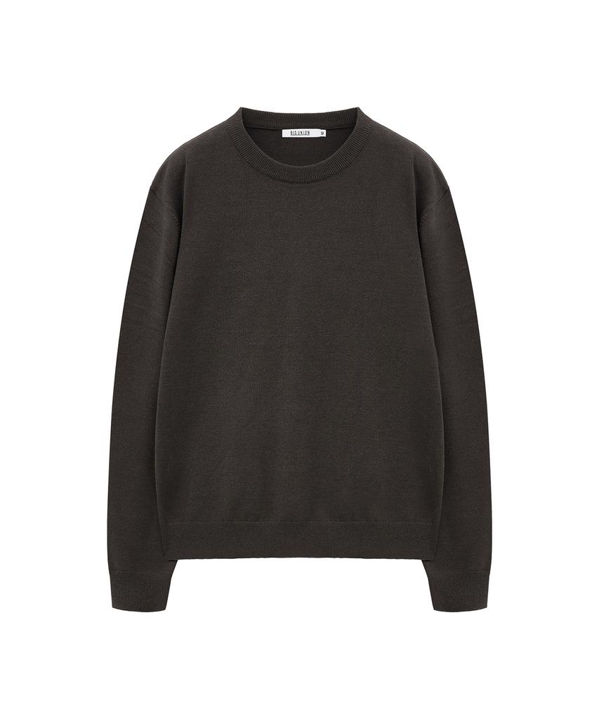 BIG UNION Classic Crewneck Knit (Gray)