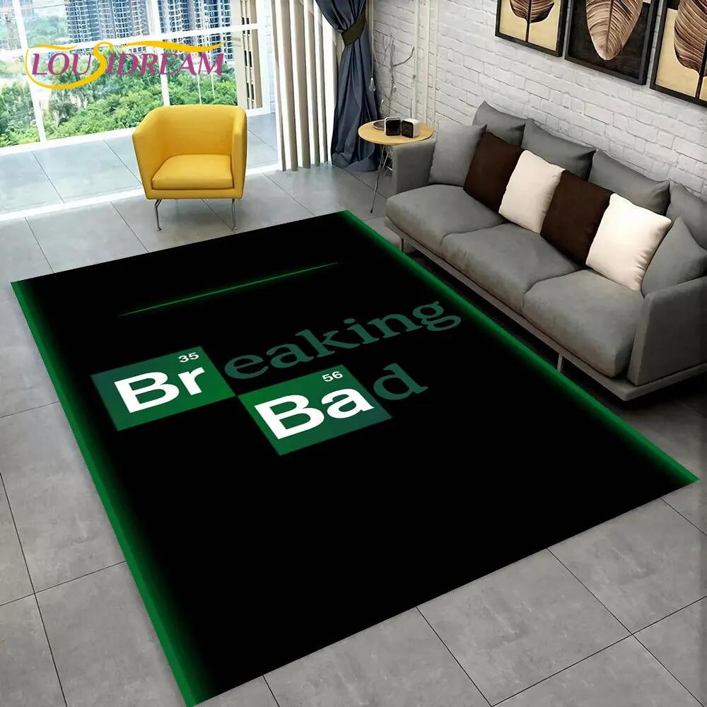 Breaking Bad Walter Hartwell Area Rug,Carpet Rug for Home Living Room Bedroom Sofa Doormat Decor,kids Play Non-slip Floor Mat 3D