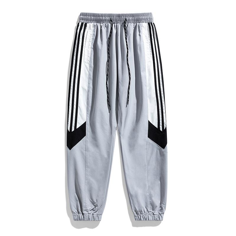 

Men s Spring and Autumn Pants Men s Casual Versatile Men s Basketball Sports Pants Loose Green and Young Tie Feet M