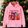 2025 New Kpop Devil Hunter Christmas Edition Children's Hoodie Manga Children's Sportswear Cute Tiger Printed Girl Children's Top
