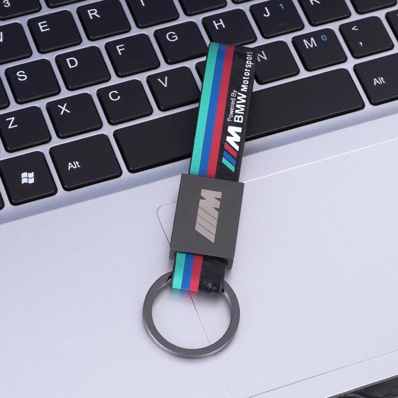 

2025 M 2025 Style Carbon Fibre M Sport Car Key Fobs Ring Key Chain For Bmw M Emblem M3 M5 X1 X3 X5 X6 E46 E39 X1 X3 X5 X6 X4 E6