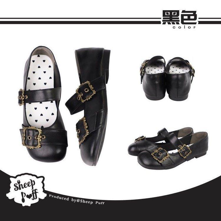 

2025 new autumn Lolita with skirt small leather shoes women s retro Mary Jane shoes comfortable soft sole shallow mouth single shoes 35 чорний